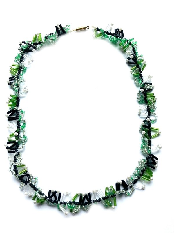 Halskette aus Rocailles – MSK 1025