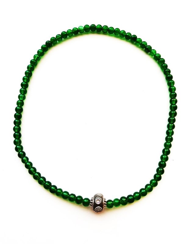 Halskette aus Glasperlen - MSK 1058