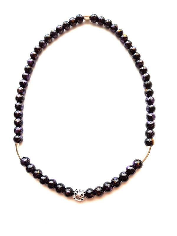 Halskette aus Glasperlen - MSK 1059