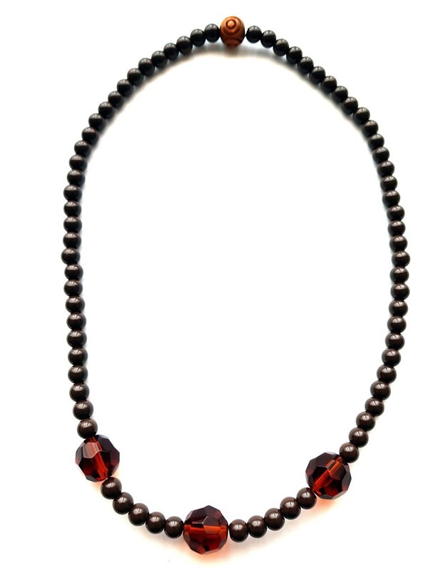 Halskette aus Glasperlen - MSK 1064