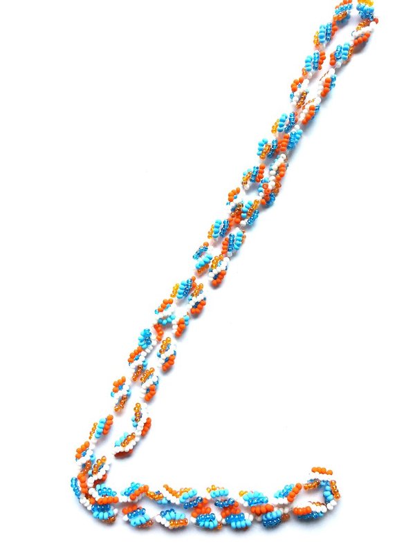 Halskette aus Rocailles - MSK 1031