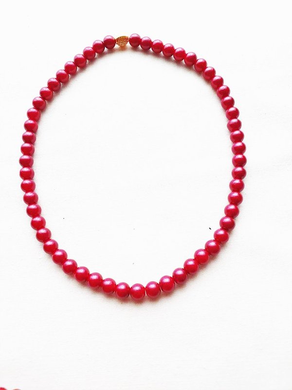 Halskette aus Glasperlen – MSK 1083